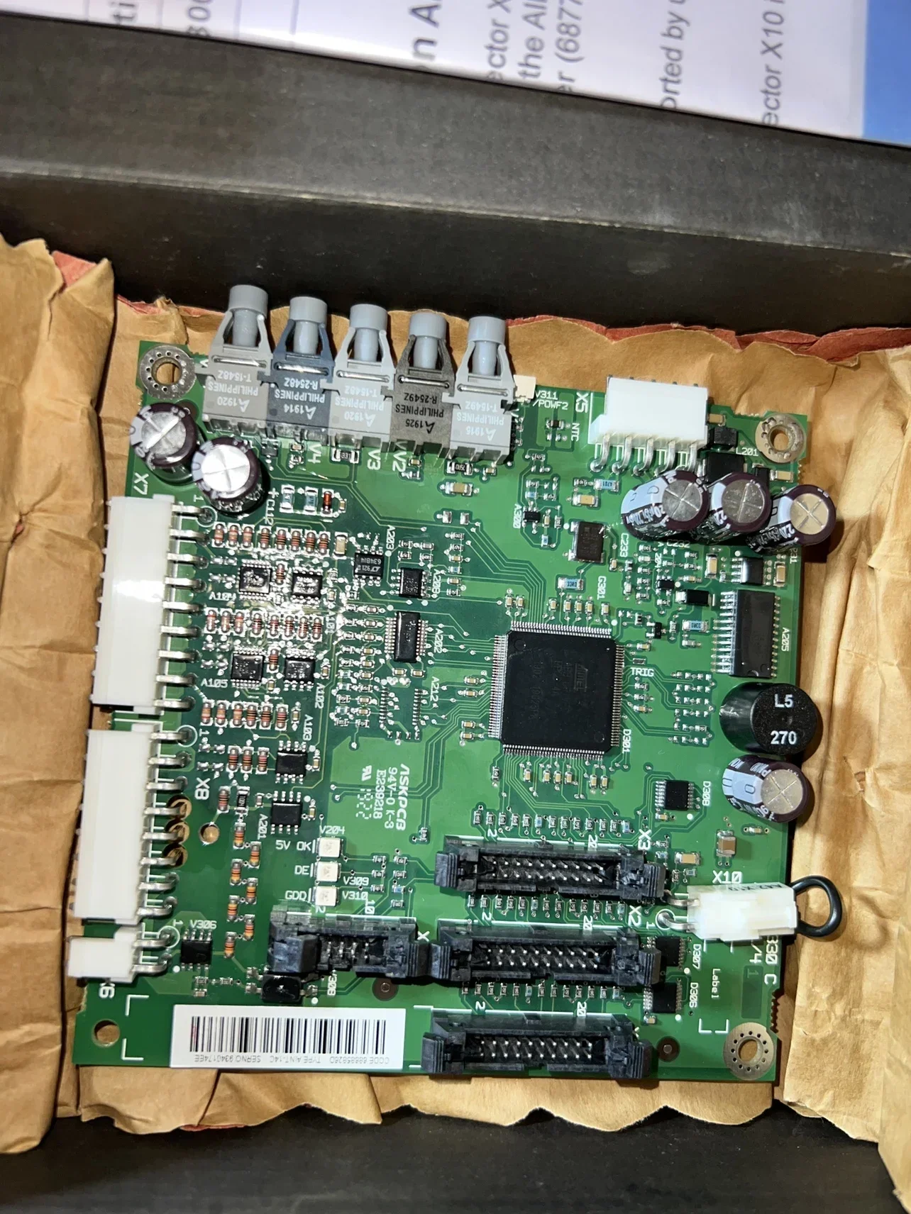 requency converter ACS800 fiber optic board motherboard AINT-02C and AINT-14C detection board