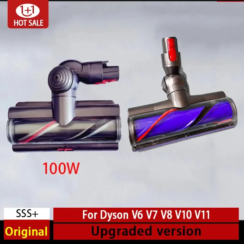 Original for Dyson V11 V7 V8 V10 V6 irect drive suction head vacuum cleaner dreplacement floor brush floor fluffy brush roller