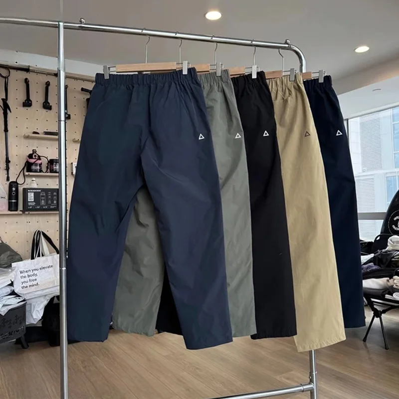 

Американская уличная рабочая одежда, свободные повседневные мужские брюки, маленькие осенне-зимние уличные брюки с высокой талией, прямые брюки...