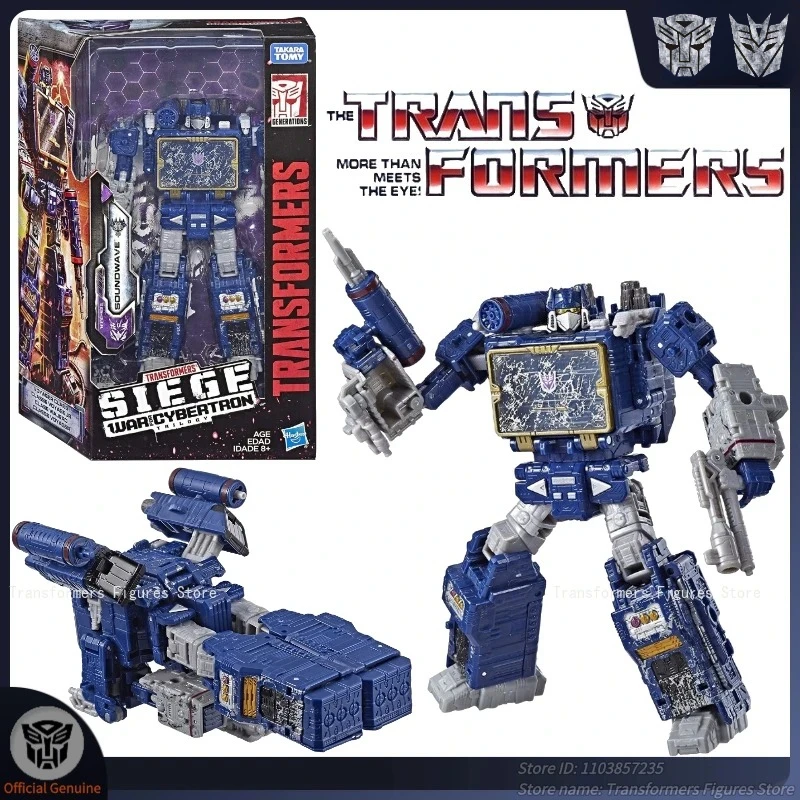 

In Stock Transformer G Series WFC-S25 Soundwave G1 Movie Cartoon Action Figure Anime Movable Robot Collectible Classic Toy Gifts