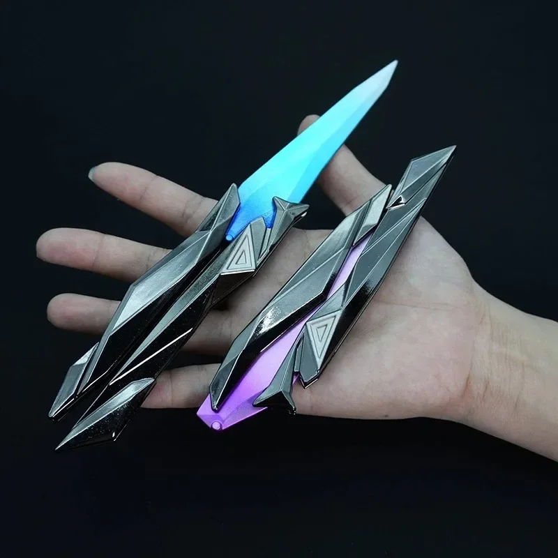 3D Engraved Foldable Butterfly Blade, Portable Collectible Gear, Cosplay Prop Gaming Accessory