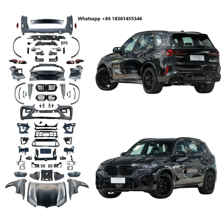 

Body Kit for X5 E70 2006-2013 Upgrade to F95 X5M 2024 Tail Light Bumper Car Modification Perfect Fitment Anterior Lip Grille