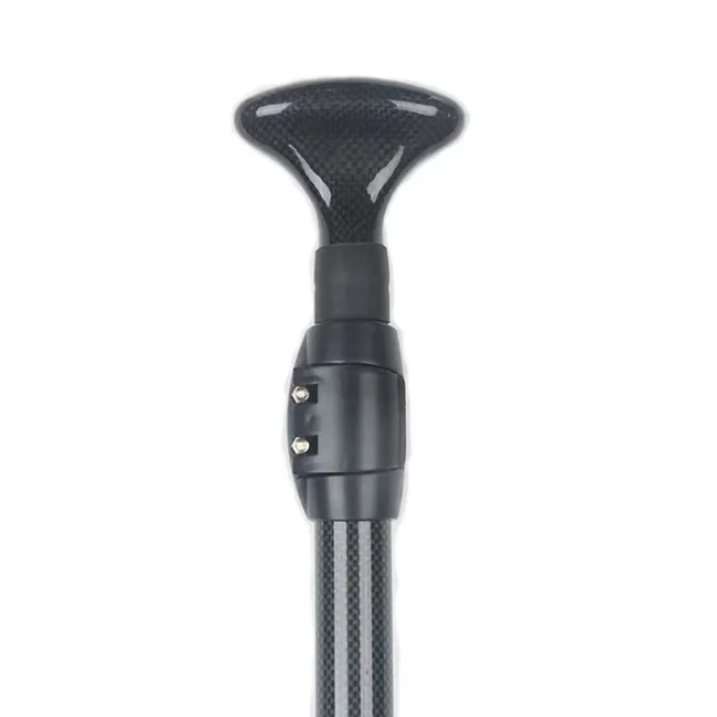 مجداف من ألياف الكربون لركوب الأمواج قابل للتعديل من سبائك الألومنيوم المجزأة برأس واحد ومزدوج الرأس مجداف الزورق للبيع