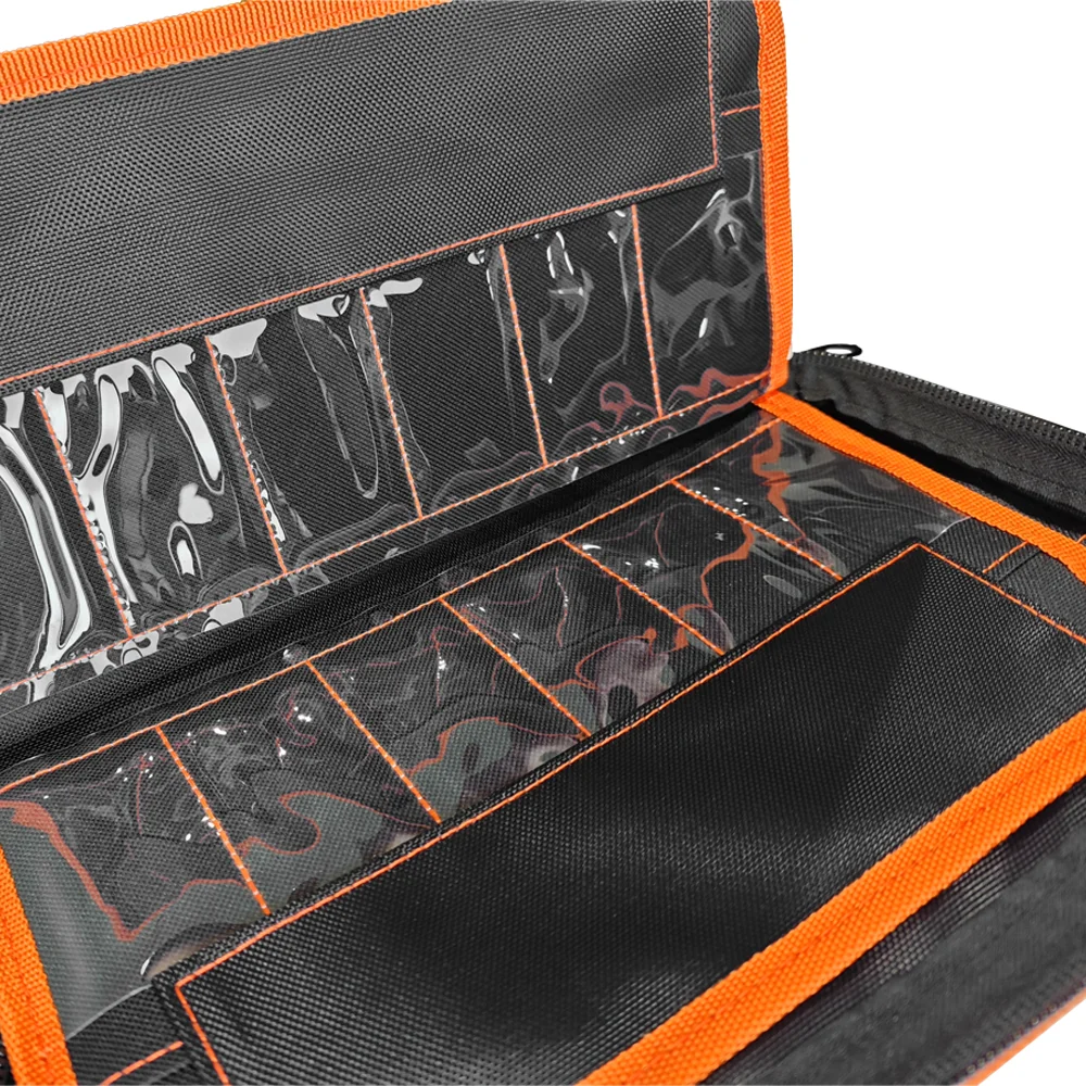 50PCS Lishi 2 in 1 Tool Bag Portable Durable Storage Package Locksmith Tools BAG For Lishi Tools and KD/VVDI Car Key Blade