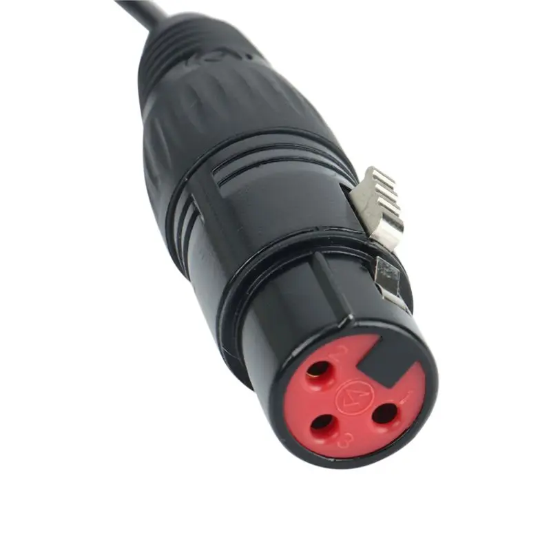 B76B 3X for Saramonic Locking Type 3.5mm to 3.5mm TRS to XLR Female Microphone Output Universal Audio Cable