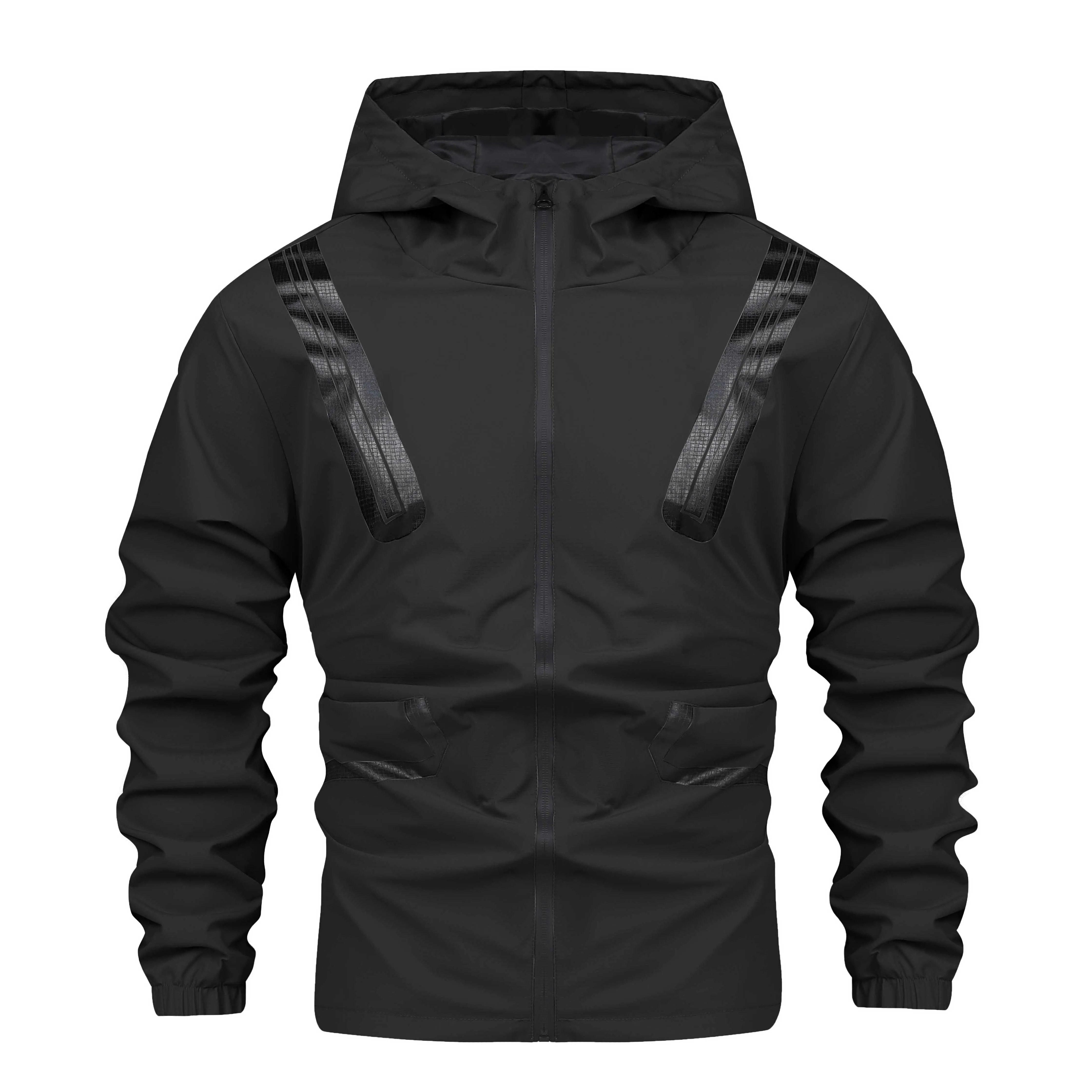

Уютная мужская куртка с капюшоном на флисовой подкладке, ветрозащитная теплая зима-осень, повседневная одежда