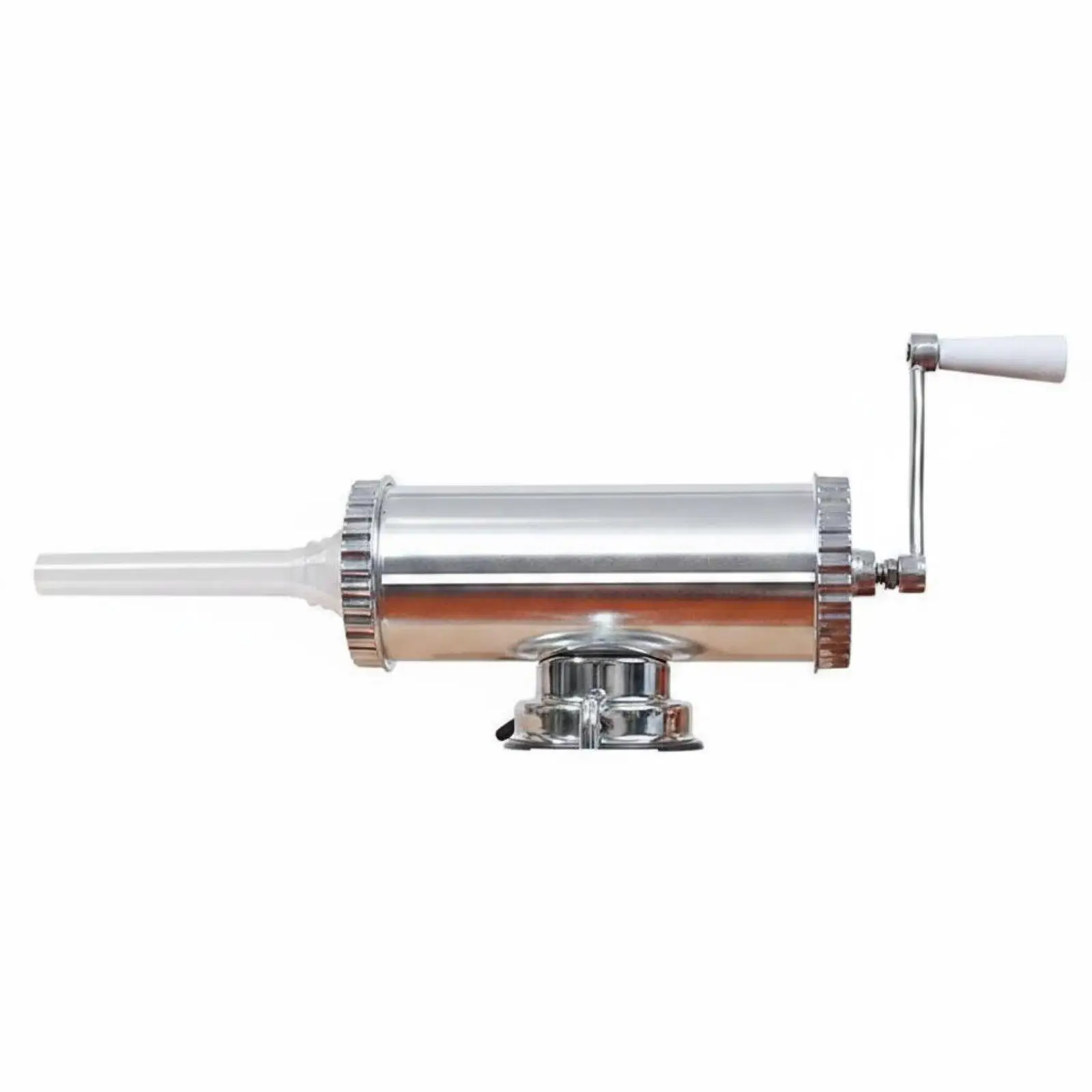 Manual Aluminum Sausage Stuffer with Multiple Stuffing Tubes Food Processor Kitchen Meat Preparation Tool for Fresh Sausages