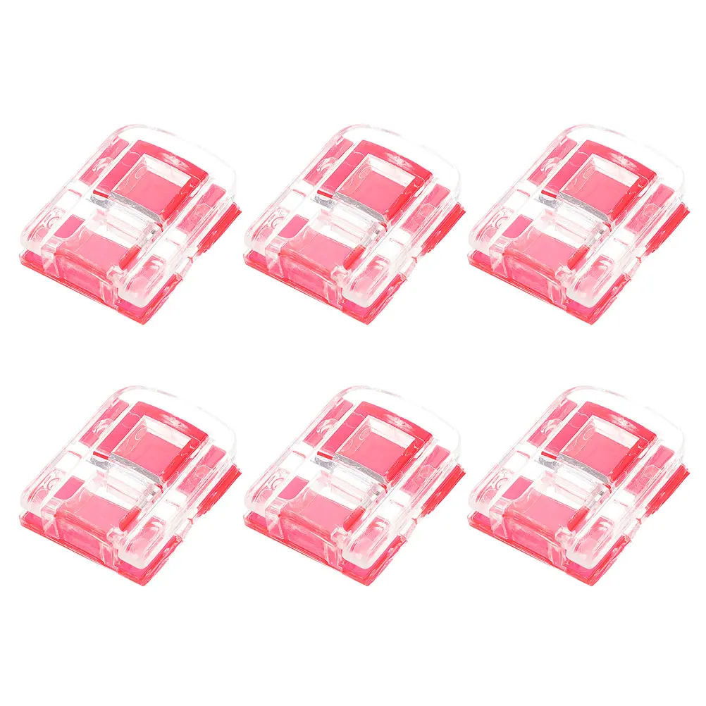 

6pcs Acrylic Cabinet Locks Transparent No-Drill Self-Adhesive Hasp Latches For Drawers Jewelry Boxes Closets Durable Secure