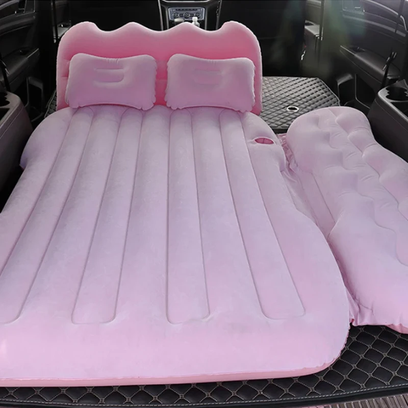 Car Travel Bed Automatic Air Mattress Sleeping Pad Inflatable BackSeat Bed Outdoor Cushions Camping Sofa Bed Accessories for Car