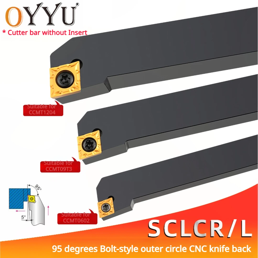 OYYU SCLCL SCLCR 1616 Portautensili esterni Gambo CNC SCLCR0808 SCLCR1010H06 SCLCR1212H06 SCLCR1616H06 SCLCR1212H09 SCLCR16H09