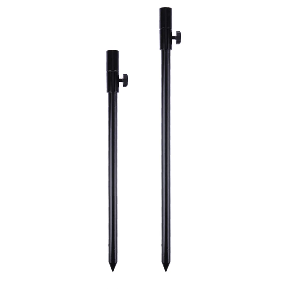 Fishing Bank Stick Skillful Manufacture Carp Fishing Bank Stick Adjustable Black Aluminium Rod Pod Fishing Bandstick