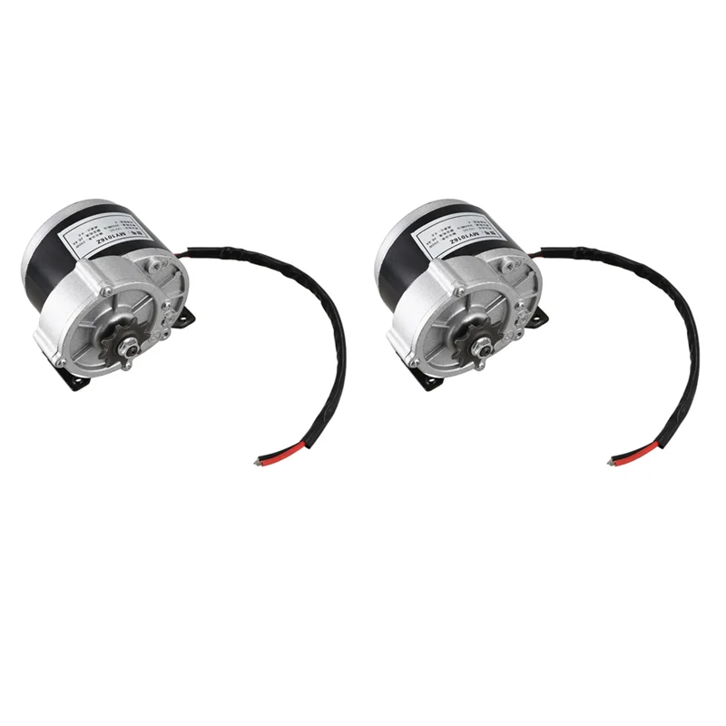 

2X MY1016Z2 250W 12V DC Gear Brushed Motor E-Bike Motor Brush Motor Electric Tricycle Electric Bicycle Motor EBIKE Parts