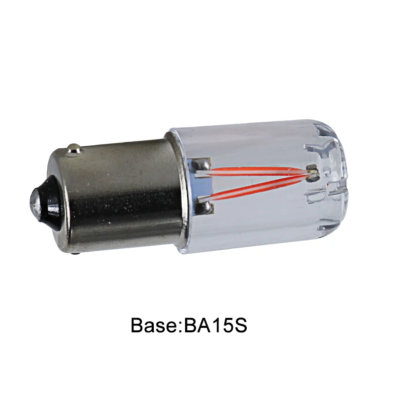 Bombillas Led Interior Car Light BA15S 1156 BAY15D BA15D 1157 BAZ15D 2W COB 12v 24v Canbus Auto Truck Bus Lamp Turn Signal Bulb