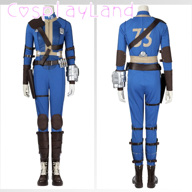 Lucy Cosplay Costume Jumpsuit Women Clothes Outfits Fall Cos Out Uniform Belt Armor Halloween Carnival Party Disguise Suit