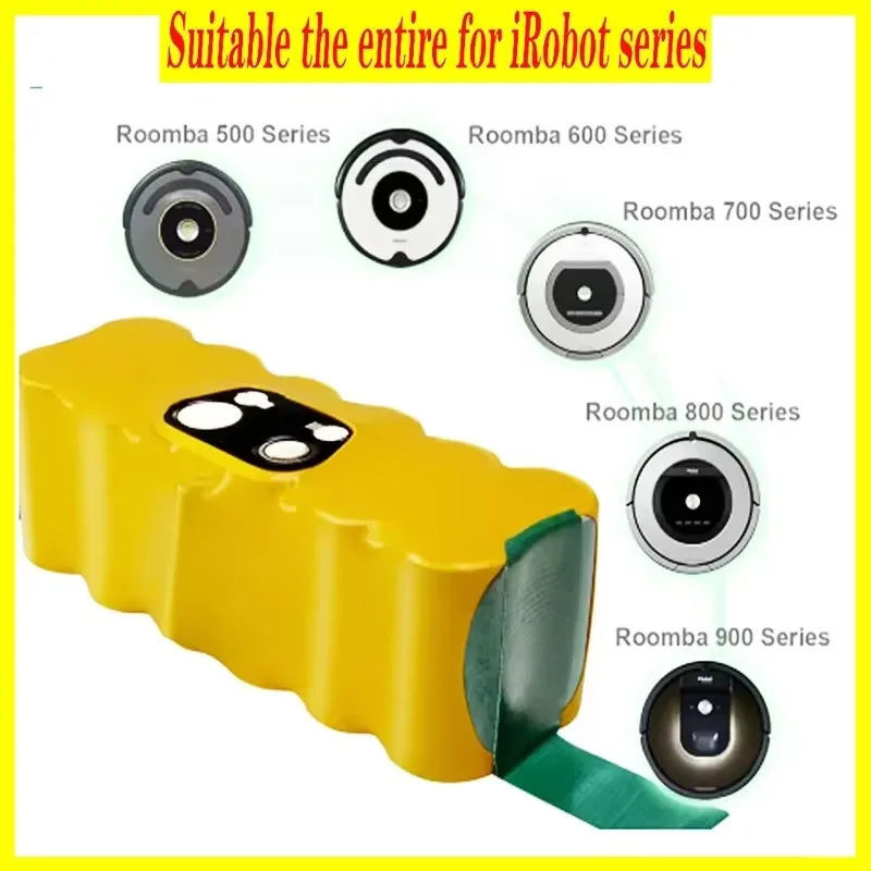 

✨14.4V 4500mAh For iRobot Roomba Battery 500 600 700 800 900 595 620 650 780 890 Battery For Roomba Vacuum Cleaner Battery