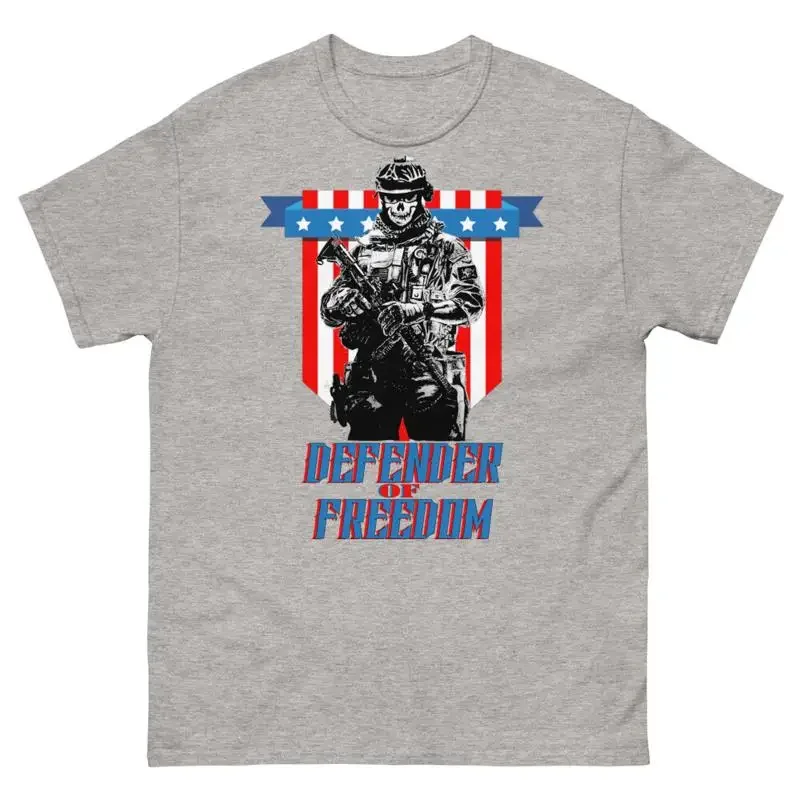 Defender Of Freedom Men'S Heavyweight Tee