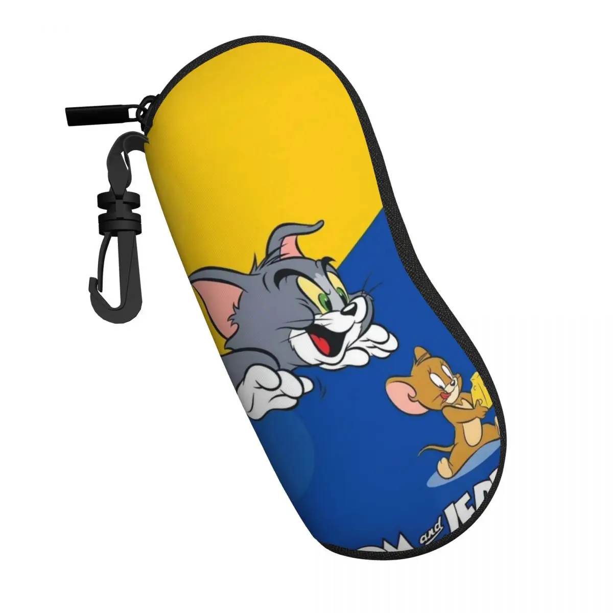 Tom And Jerry Ultra-Light Soft Shell Glasses Case - Compact and Portable Eyewear Case for Travel, School, and Daily Use