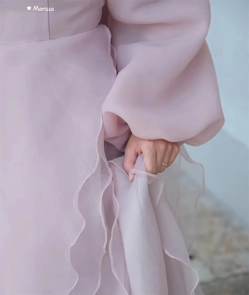 Marissa lavanda roxo vestidos de baile 2025 mulher festa árabe vestidos de noite para ocasiões especiais vestido de baile feminino feito sob encomenda