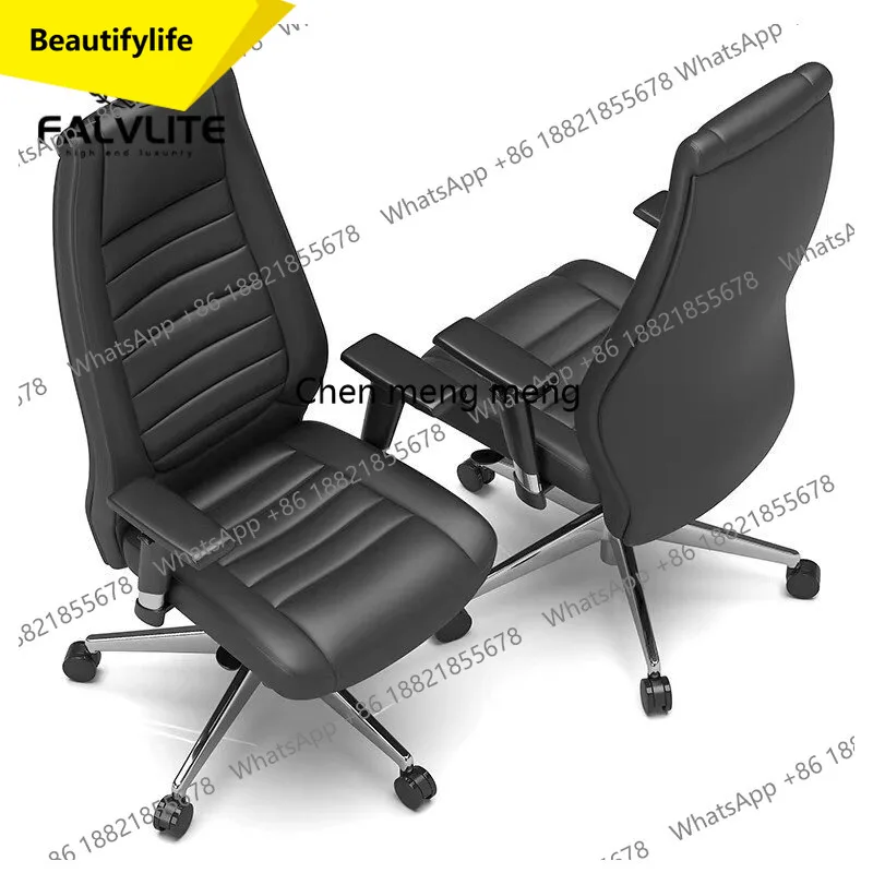 

X188 Light luxury office computer chair boss chair comfortable to sit for a long time and rotate modern work back chair
