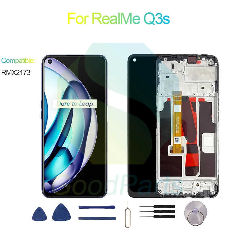 

For RealMe Q3s Screen Display Replacement 2412*1080 RMX2173 For RealMe Q3s LCD Touch Digitizer