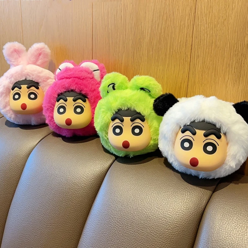 Nieuwe Crayon Shin-Chan Knuffel Sleutelhanger Paar Auto Cartoon Anime Sleutelhanger Hanger Meisje Schattige Pop Rugzak Hanger Kerstcadeau