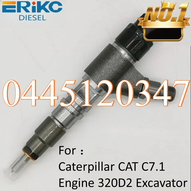 

0445120347 Common Rail Injector 371-3974 0 445 120 347 0445 120 347 for Caterpillar CAT C7.1 Engine 320D2 Excavator