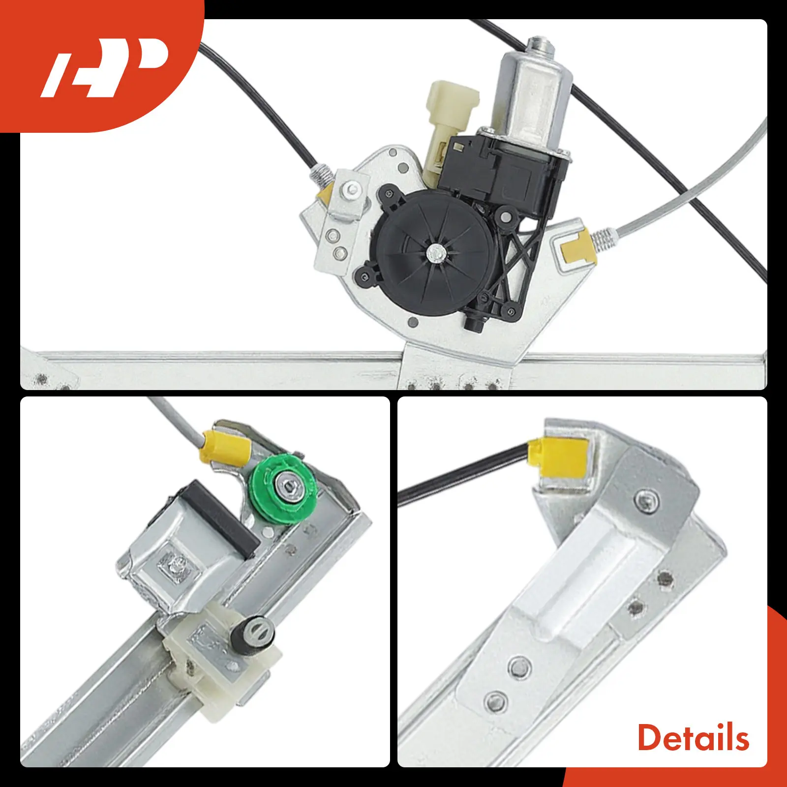 A-Premium Front Driver Side Window Regulator with Motor for Land Rover Discovery Sport 2015-2024