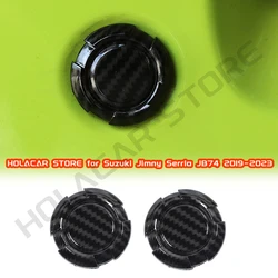 2pcs Magnetic Car Door Key Hole Decoration Cover Trim Door Lock Cover For Suzuki Jimny JB74 JB64 2019 2020 2021 2022 2023 2025