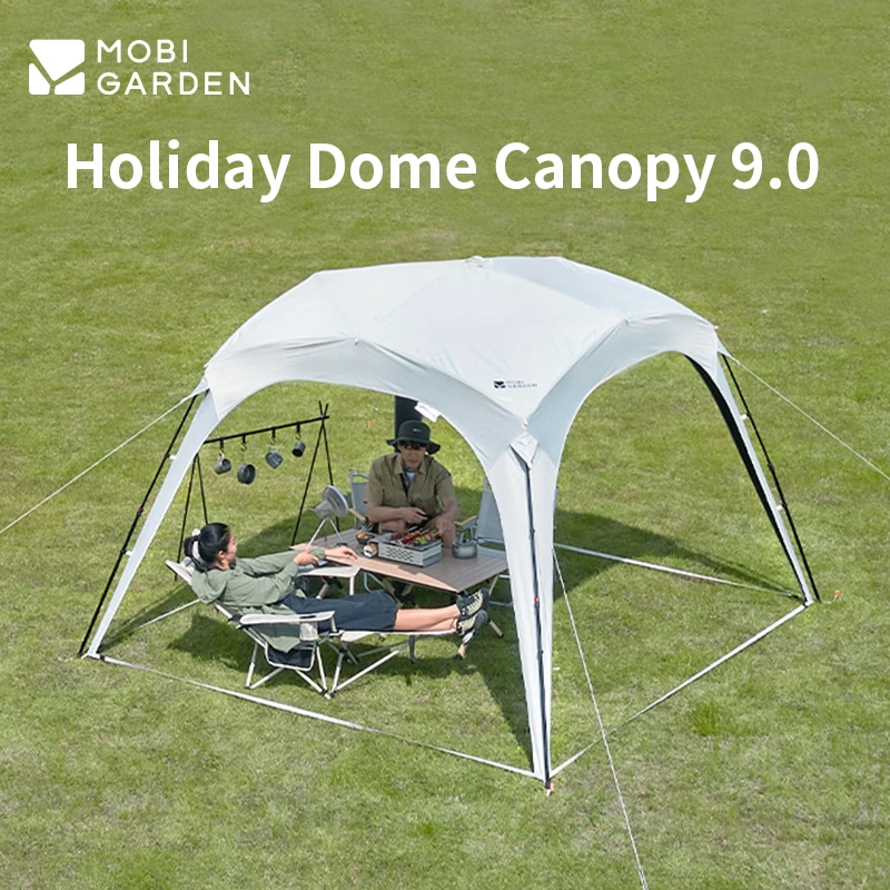 MOBI GARDEN Holiday Dome Automatic Canopy P09.0 Camping Outdoor Sunshade Waterproof 5-6 Person Quick Open Self-supporting Tent