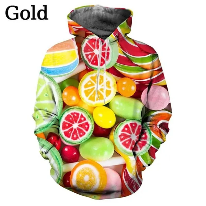 Fashion 3D Print Candy Snack Bag Sugar Fashion Casual Hoodies Sweatshirts For Men Women Kids Long Sleeve Pullover Hoodie Hooded