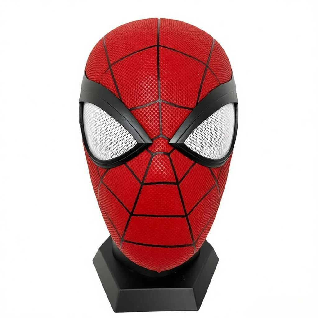 PS4スパイダーマンマスク、取り外し可能な目付き、ゲーム復刻版、1:1
