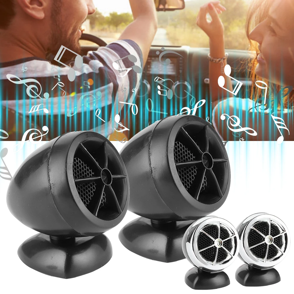 Mini Tweeter de 1200W y 12V, Altavoz de Cúpula para Sistema de Audio de Coche, Altavoz de Cúpula para Coche, Mini Tweeter