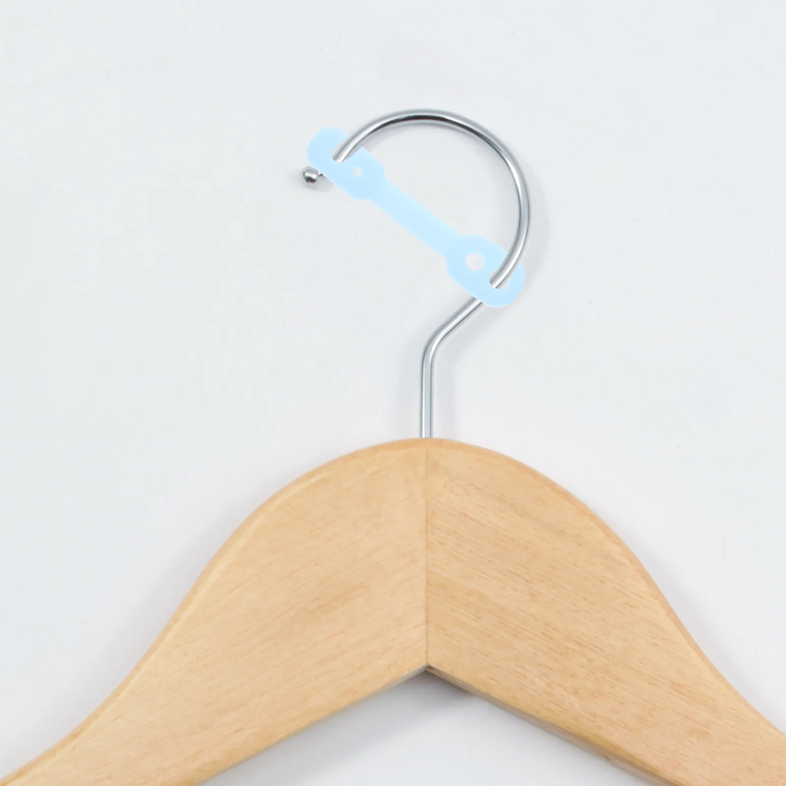 

100Pcs Windproof Clothes Hanger Hook Silicone Strip Clip Non-Slip Fixing Buckle Drying Rack Indoor Outdoor Hanger Hooks Clip