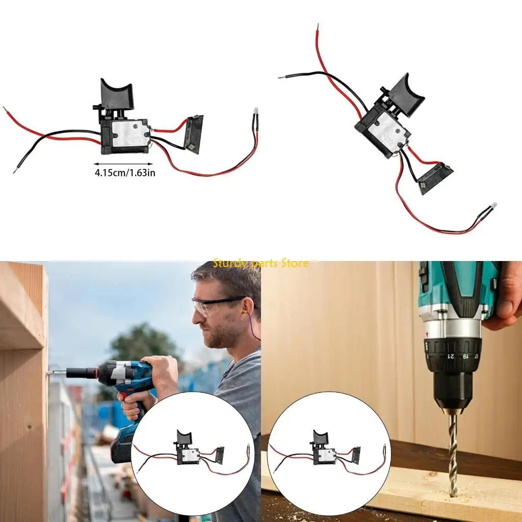 

97QC 22mm Standard Triggers Slot Drill Switches Intelligent Temperature Monitoring System