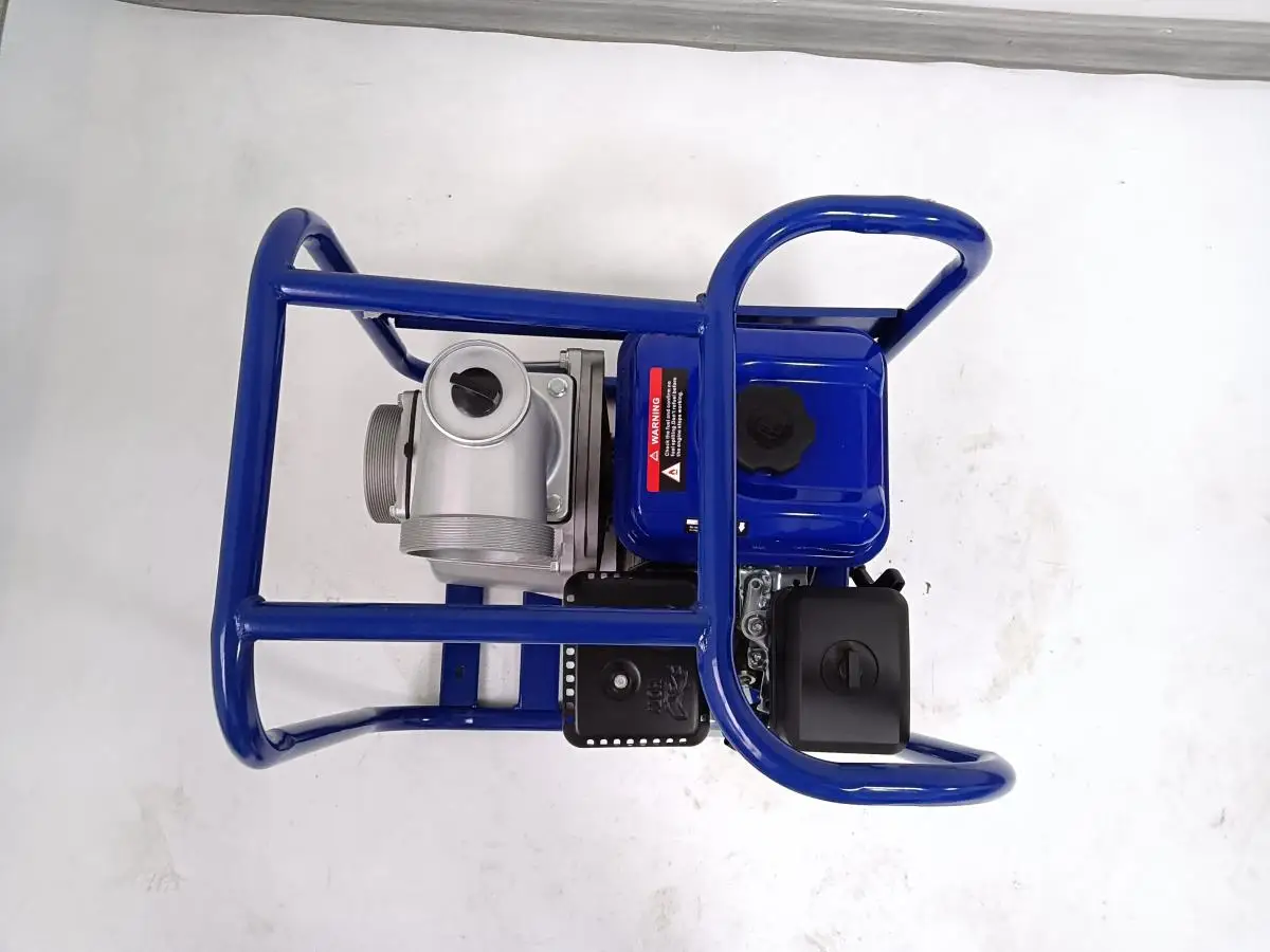 20254 بوصة مضخة مياه يعمل بالبنزين ارتفاع ضغط الزراعية 6.5Hp محرك مولد الري مضخة مياه عالية الضغط