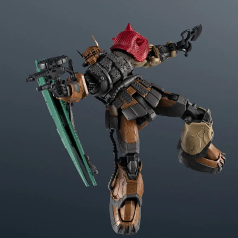 Bandai Originale GUNDAM UNIVERSE Tipo Non Identificato Zaku II Anime Action Figures Giocattoli per Ragazzi Regalo Di Natale Modello Da Collezione