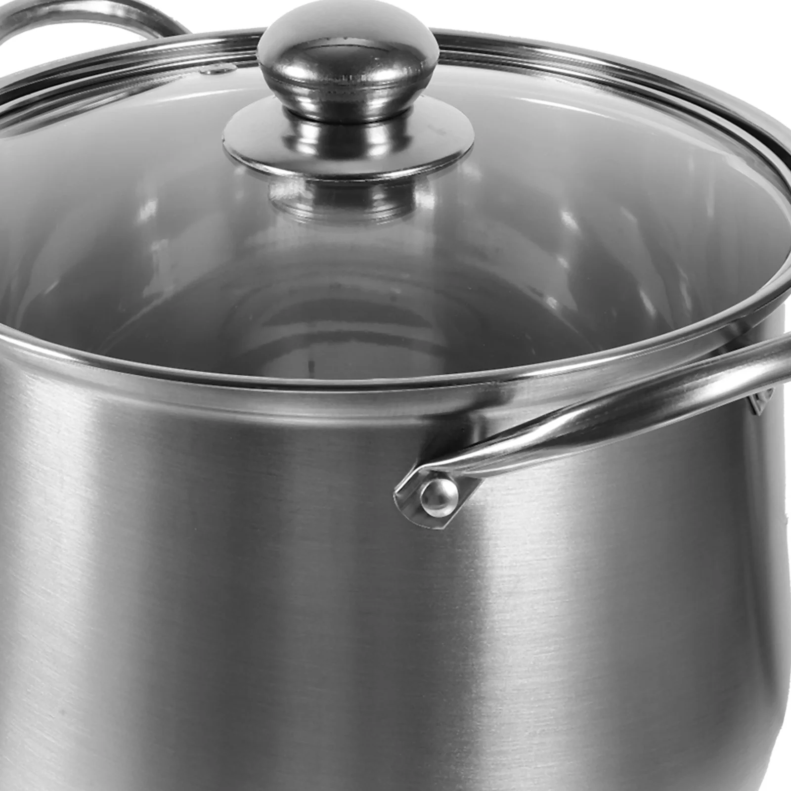 

High Quality Stainless Steel Stockpot With Lid Large Capacity Soup Pot For Home Cooking Kitchen