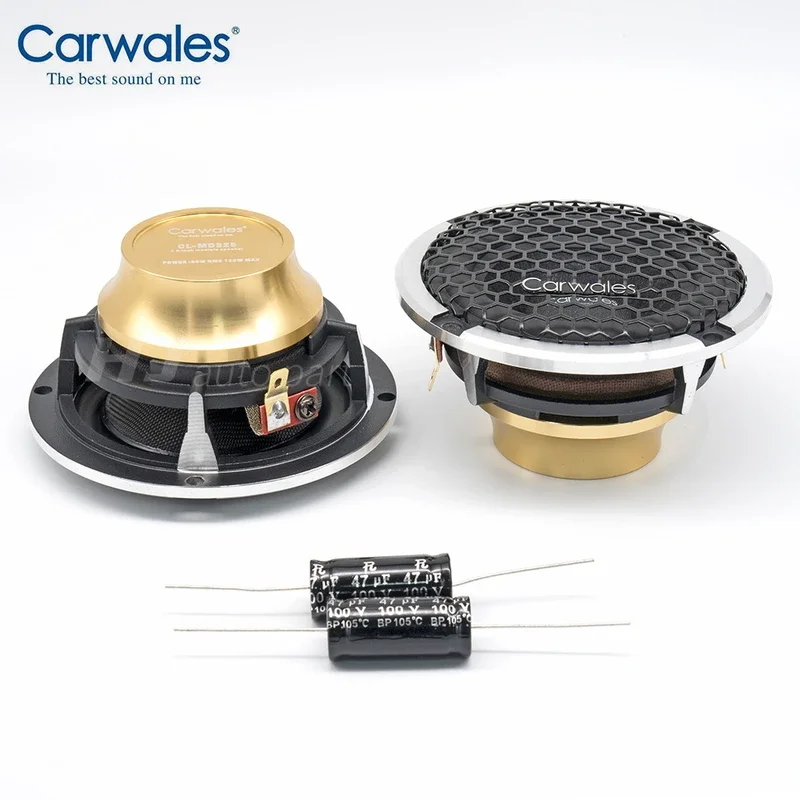 

2pcs 3.5 Inch Midrange Speaker 80W rms power Car Audio Sound System Speaker audio horn High Fidelity Pure Vocal Speaker