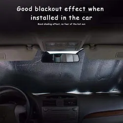 Universal Windshield Sunshades Foldable Car Front Window Sunshade Snow Ice Protection Cover Winter Summer Windshield Shield
