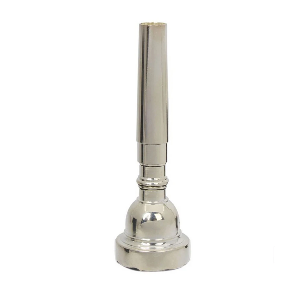 

Silver Trumpet Copper Trumpet Mouthpiece Accessories for Musical Instruments High Register Precision Sound