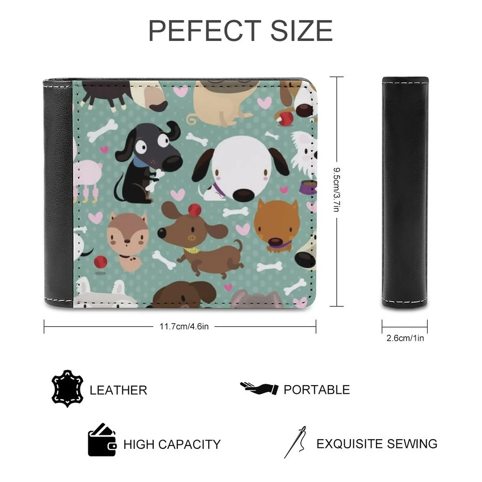 The Land Of Enchantment Business Men Wallets Small Money Purses New Design Dollar Price Top Wallet Believe Castle Childhood