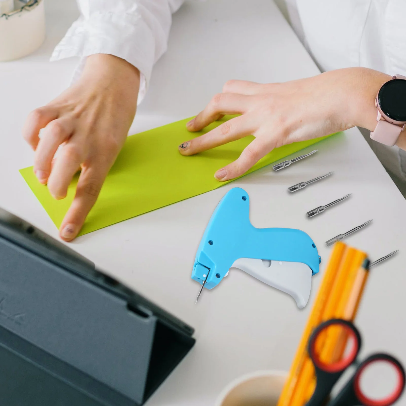 Tag Adhesive Needle Clothing Labeler Pin Appendix Iron Pricing Tagging Tool Accessories