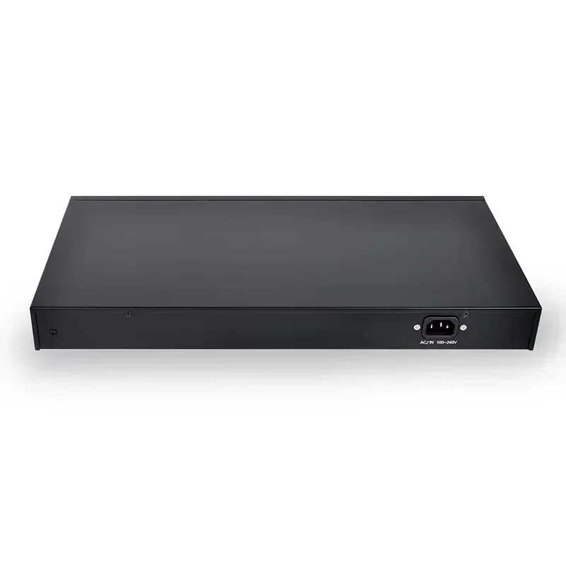 24-Port Gigabit PoE Switch with 2 SFP Port for Network Surveillance and Data Transmission