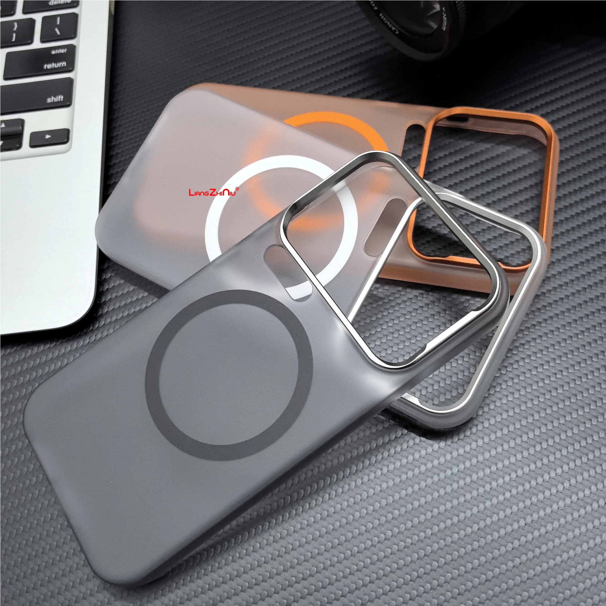 Para Xiaomi 17 Pro Max / 17 Pro / Mi 17 funda de teléfono Magsafe magnética semitransparente esmerilado a prueba de golpes funda dura ultrafina para Pc