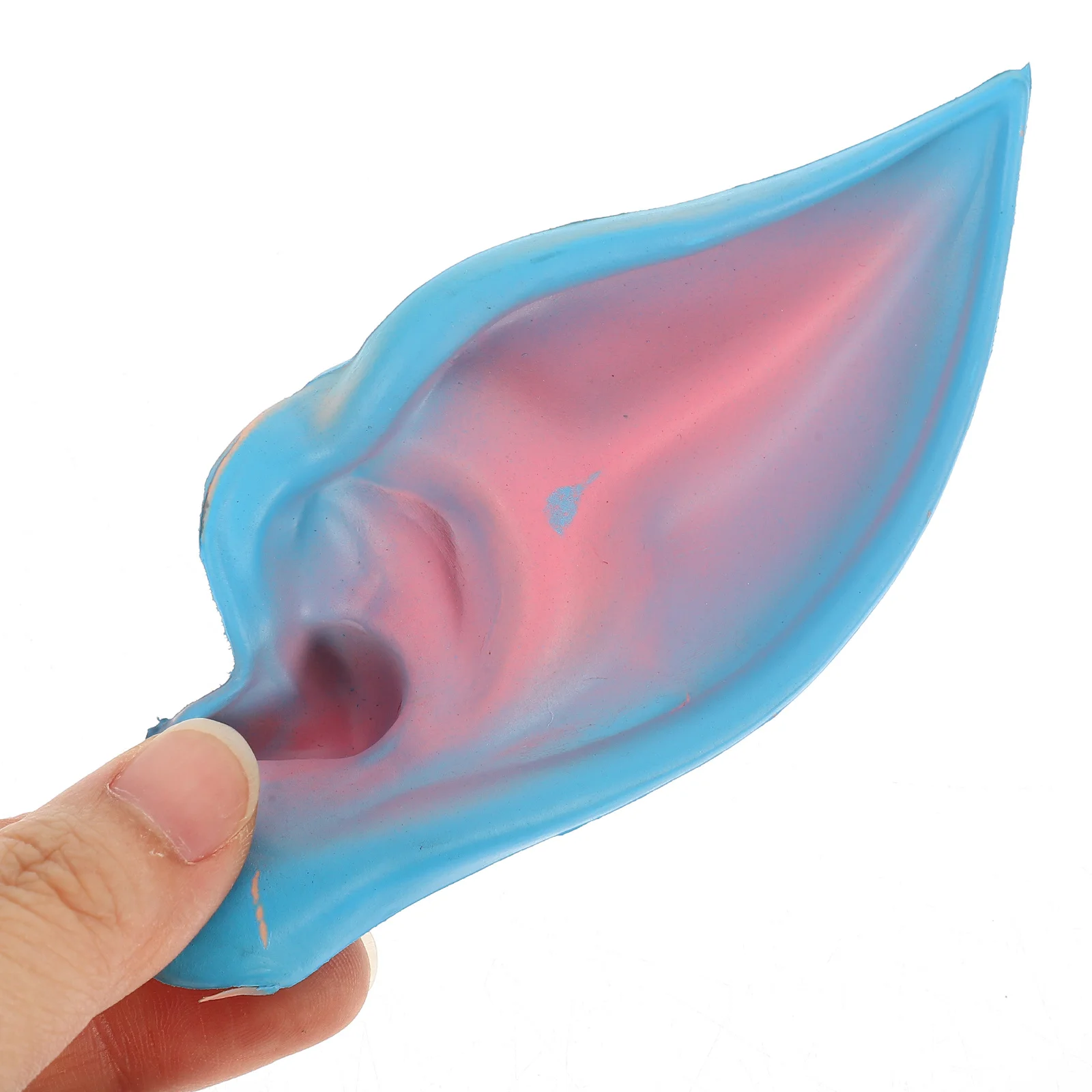 

1 пара удобных прочных ушей из материала, костюм феи для косплея, реквизит для Хэллоуина, Рождественской вечеринки, реквизит для ушей феи