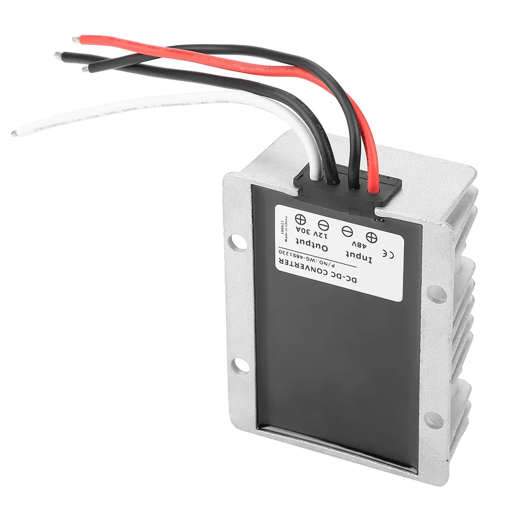 

48V to 12V Car Converter Voltage Regulator Power Supply 30A 360W Power Supply Car Voltage Converter Voltage Converter