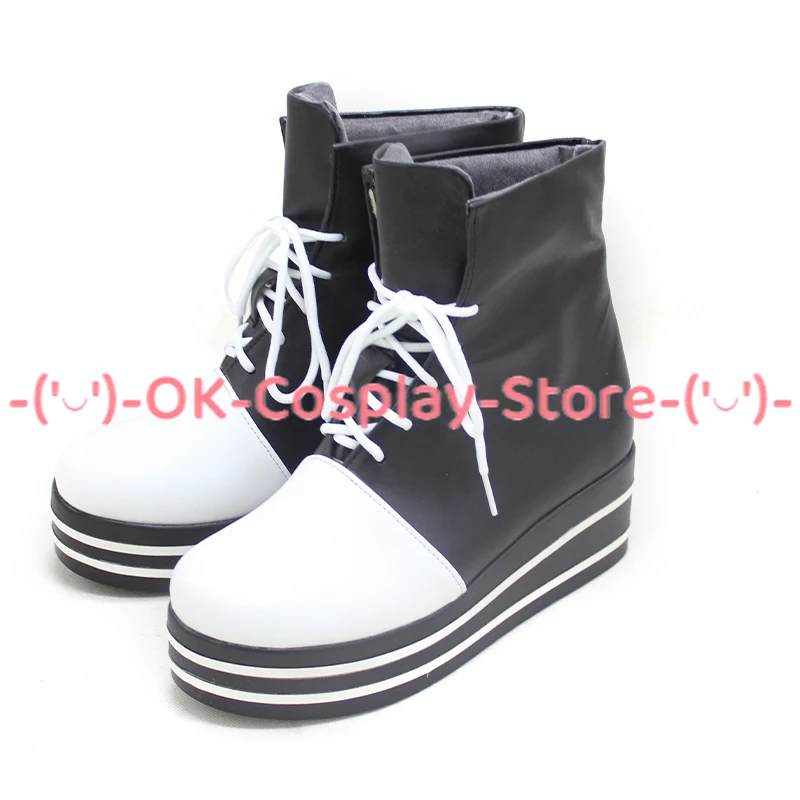 Vivid BAD SQUAD Cosplay Shoes Game Project Sekai Colorful Stage PU Leather Shoes Halloween Party Boots Custom Made