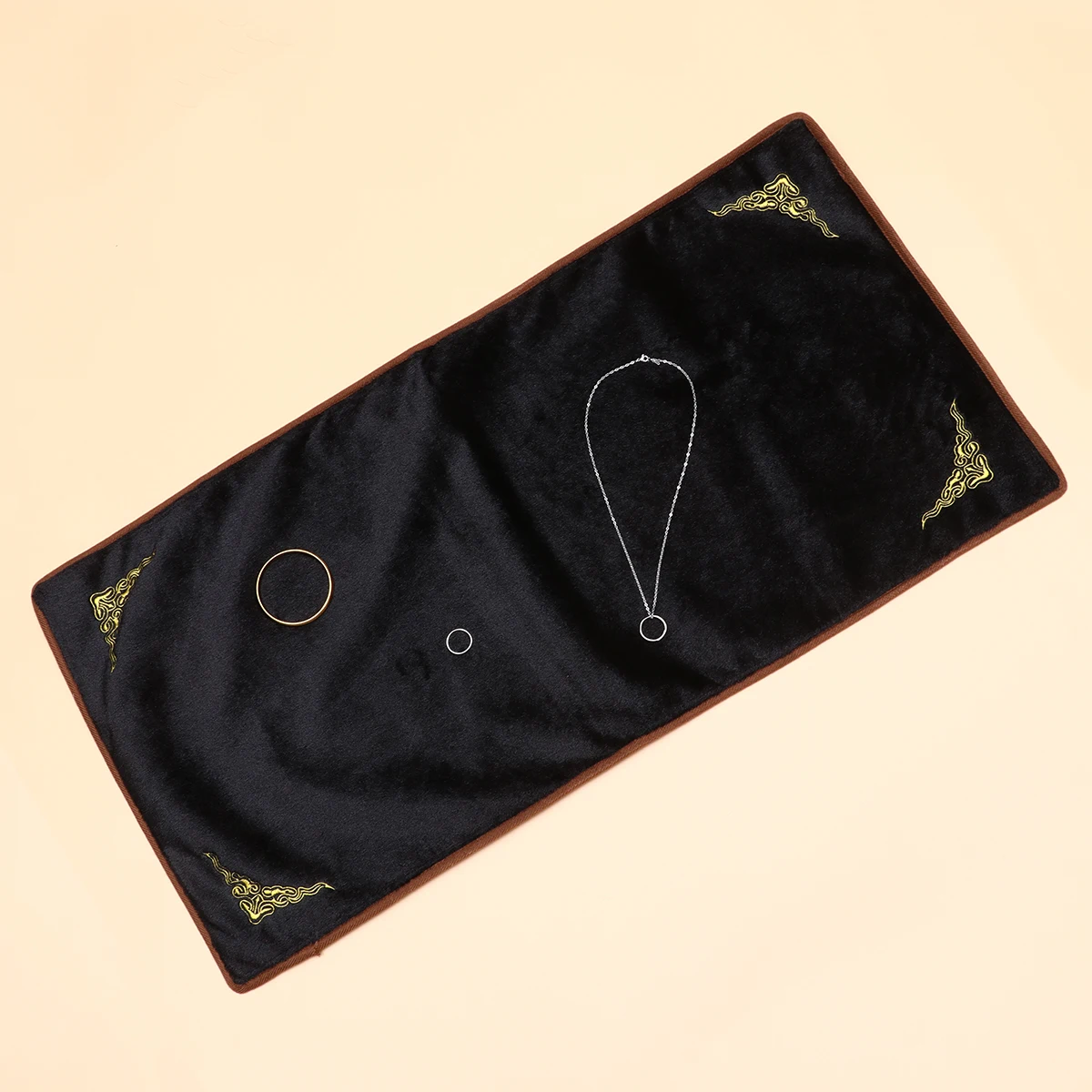 

Jewelry Display Pad Cushion Storage Accessories Black White Home Premium Material Lightweight Durable Compact Size Keeps