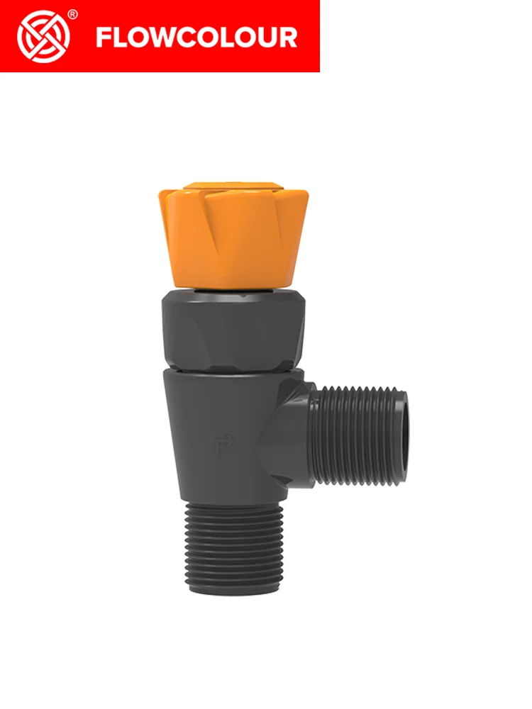 

Flow Colour Aquarium 90° Angle Valve UPVC DN15 DN40 industrial Standards Deposition for Marine Fish Tank Coral Reef
