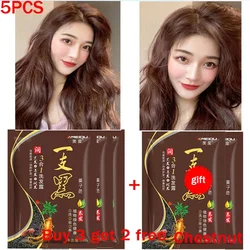 Natural Plant Hair Dye Shampoo Instant Change Hair Color Non-irritating Long Lasting Coloring Fashion Style White Hair Care 30g